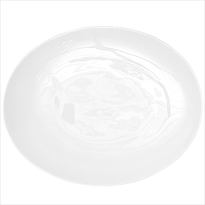 Teller flach oval 31,5 cm _Light__top